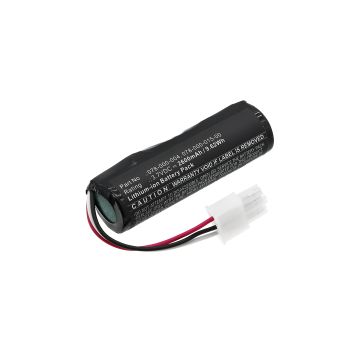 Dell 078-000-004 / 415-0021-01 accu (3.7V, 2600 mAh, 123accu huismerk)