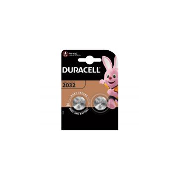 Duracell CR2032 Lithium knoopcel batterij 2 stuks