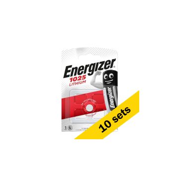 Energizer CR1025 / DL1025 / 1025 Lithium knoopcel batterij 10 stuks