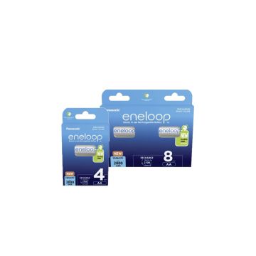 Panasonic Eneloop Oplaadbare AA / HR6 Ni-Mh Batterijen (12 stuks, 2000 mAh)