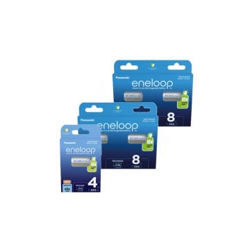 Panasonic Eneloop Oplaadbare AAA / HR03 Ni-Mh Batterijen (20 stuks, 800 mAh)