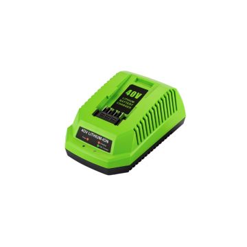 GreenWorks G40C / G40UC / G-MAX 40V oplader (40 V, 2A, 123accu huismerk)