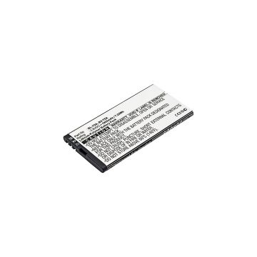 Microsoft BL-T5A / BV-T5A accu (1900 mAh, 123accu huismerk)