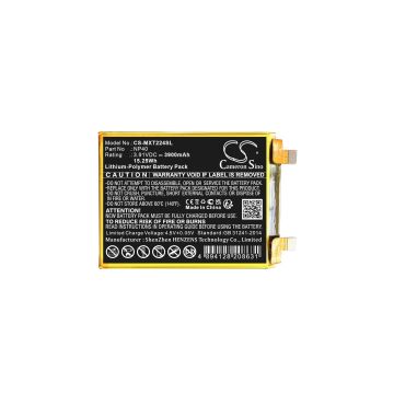 Motorola NP40 / SB18D50729 accu (3,91 V, Li-pl, 3900mAh, 123accu huismerk)