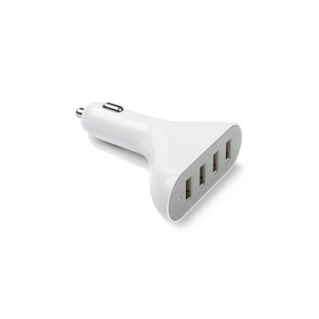 123accu huismerk universele 4-poorts usb auto oplader