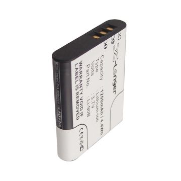 Olympus Li-90B / Li-92B accu (3.7 V, 1200 mAh, 123accu huismerk)