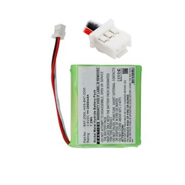 Omron BAT-2000 / HXA-BAT-2000 accu (2000 mAh, 123accu huismerk)