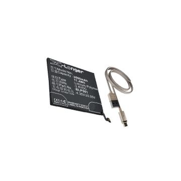 OPPO BLP581 accu (3000 mAh, 123accu huismerk)