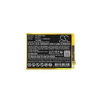 OPPO BLPA41 accu (3,91 V, Li-pl, 5000mAh, 123accu huismerk)