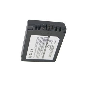 Panasonic CGA-S002E/1B / CGA-S002 / DMW-BM7 accu (680 mAh, 123accu huismerk)