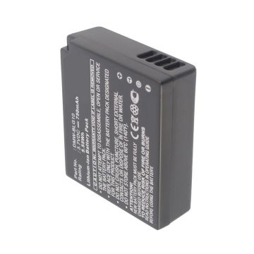 Panasonic DMW-BLG10 accu (750 mAh, 123accu huismerk)