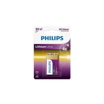 Philips Ultra 6FR61 / 9V E-Block Lithium Batterij (20 stuks)