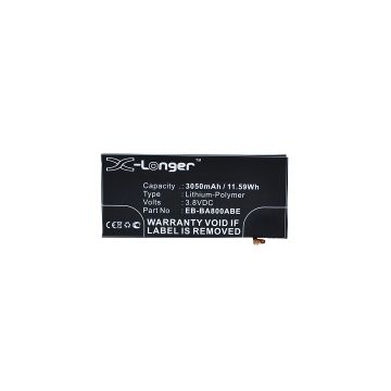 Samsung EB-BA800ABE accu (3050 mAh, 123accu huismerk)