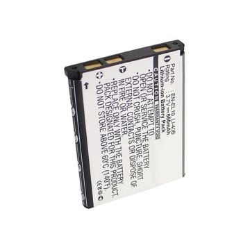 Sanyo NP-45 / LI-42B / DS-5370 accu (3.7 V, 660 mAh, 123accu huismerk)