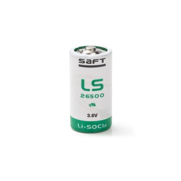 Saft LS26500 / C batterij (3.6V, 7700 mAh, Li-SOCl2)