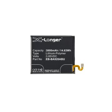 Samsung EB-BA920ABU / GH82-18306A accu (3800 mAh, 123accu huismerk)