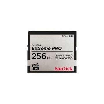 SanDisk Extreme Pro CFast 2.0 geheugenkaart class 10 - 256GB