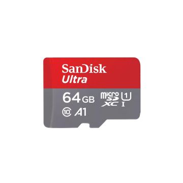 SanDisk Ultra Micro SDXC geheugenkaart class 10 inclusief adapter - 64GB