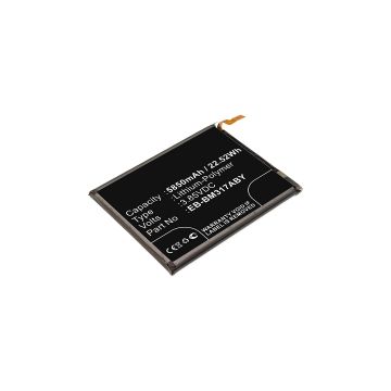 Samsung EB-BM317ABY / GH43-05043A accu (3.8 V, 5850 mAh, 123accu huismerk)