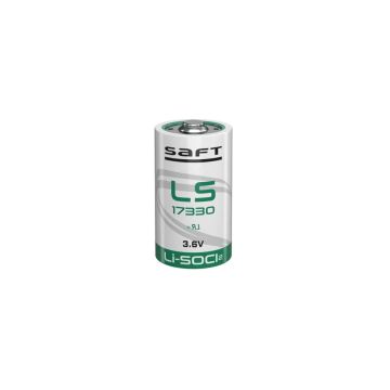 Saft LS17330 / 2/3A batterij (3.6V, 2100 mAh, Li-SOCl2)