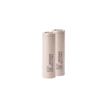 Samsung INR21700-30T Li-ion batterij (2 stuks 3.6V, 35A, 3000 mAh)