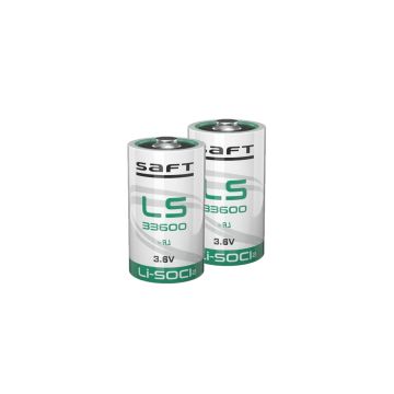 Aanbieding: 2 x Saft LS33600 / D batterij (3.6V, 17000 mAh, Li-SOCl2)