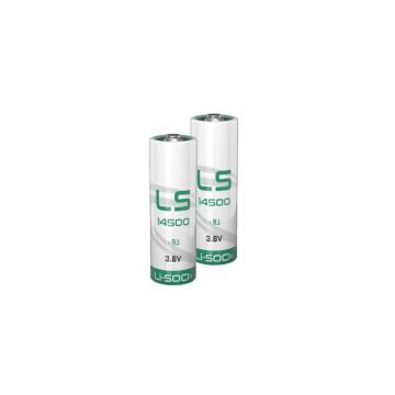 Aanbieding: 2 x Saft LS14500 / AA batterij (3.6V, 2600 mAh, Li-SOCl2)