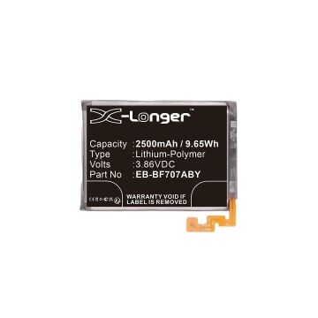 Samsung EB-BF707ABY accu (3.86 V, 2500 mAh, 123accu huismerk)