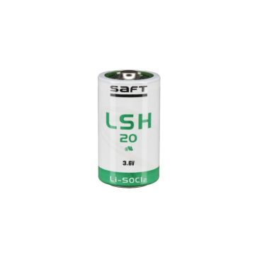 Saft LSH20 / D batterij (3.6V, 13000 mAh, Li-SOCl2)