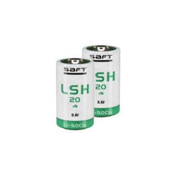 Aanbieding: 2 x Saft LSH20 / D batterij (3.6V, 13000 mAh, Li-SOCl2)