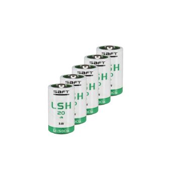 Aanbieding: 5 x Saft LSH20 / D batterij (3.6V, 13000 mAh, Li-SOCl2)