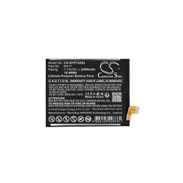 VIVO BA17 accu (7,74 V, Li-pl, 2450mAh, 123accu huismerk)