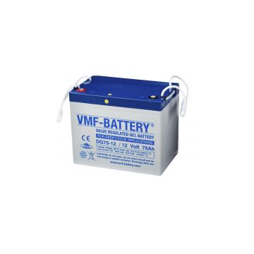 VMF DG12-75 Deep Cycle Gel accu (12V, 75 Ah, T15 terminal)