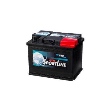 VMF Sportline AGM60 Dual Purpose AGM accu (12V, 60Ah, 680A)