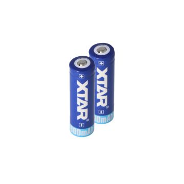 2 x XTAR 14500 batterij (3.7 V, 2A, 800 mAh)