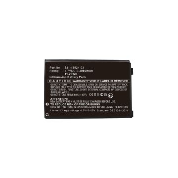 Zebra 82-118524-03 accu (3.7 V, 3050 mAh, 123accu huismerk)