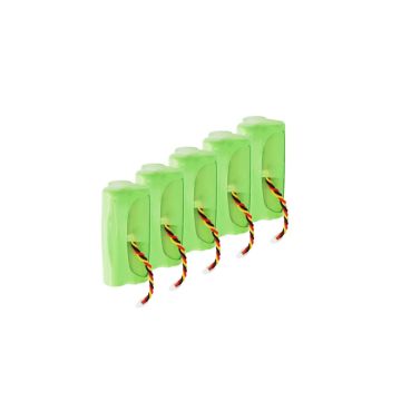 5 stuks: Zebra BTRY-LS42RAA0E-01 / 82-67705-01 accu's (3.6 V, 700 mAh, 123accu huismerk)