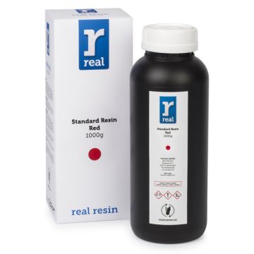 Real standaard resin rood 1 kg