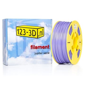 Filament paars 1,75 mm ABS 1 kg Jupiter serie (123-3D huismerk)