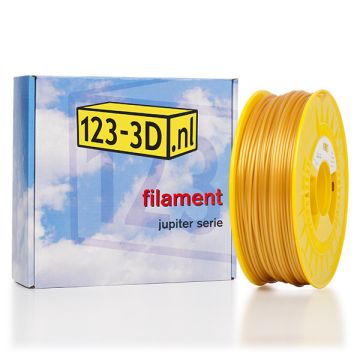 Filament goud 2,85 mm PLA 1,1 kg Jupiter serie (123-3D huismerk)