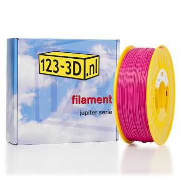 Filament magenta 1,75 mm PLA 1,1 kg Jupiter serie (123-3D huismerk)