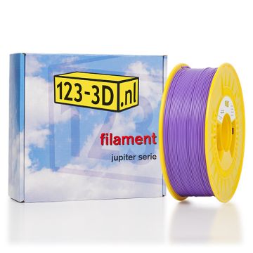 Filament paars 1,75 mm PLA 1,1 kg Jupiter serie (123-3D huismerk)