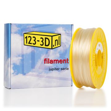 Filament neutraal 2,85 mm PLA 1,1 kg Jupiter serie (123-3D huismerk)