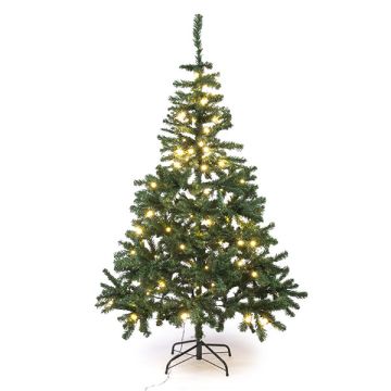 Kunstkerstboom 1.85 meter | Charlton | 140 lampjes | 525 tips | PVC | Black Box