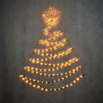 Kerstverlichting kerstboom 150 cm | Warm wit | Luca Lighting