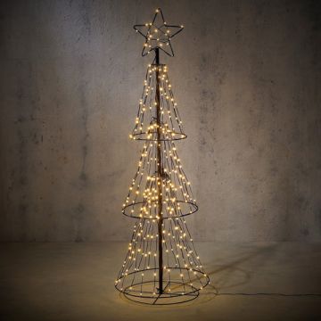 Kerstverlichting boom 2.1 meter | Warm wit | 490 lampjes | IP44 | Luca Lighting