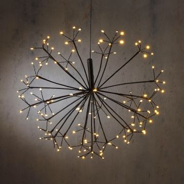 Kersthanger paardenbloem | Warm wit | Ø 40 cm | 150 leds | IP44 | Luca Lighting