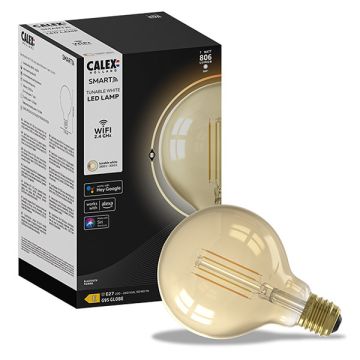 Calex Smart lamp E27 | Globe G95 | 1800K-3000K | 806 lumen | 7W