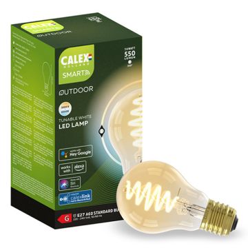 Calex Smart Outdoor lamp E27 | Peer A60 | 1800K-6500K | 550 lumen | 7W