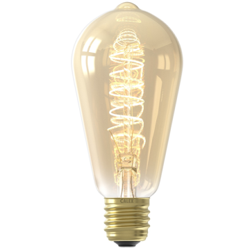 Calex LED lamp E27 | Edison ST64 | Filament | Goud | 2100K | Dimbaar | 5.5W (40W)